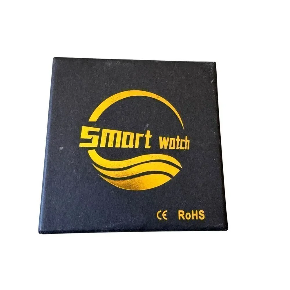 Unisex Black Smart Watch with Charger # 2483